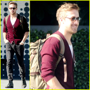 Ryan Gosling Wears New Sweater for Breakfast!