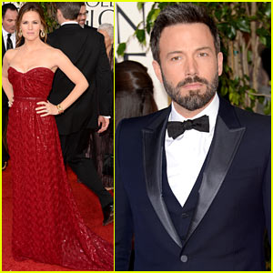 Jennifer Garner & Ben Affleck - Golden Globes 2013 Red Carpet