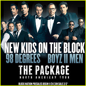 New Kids on the Block To Tour with 98 Degrees & Boyz II Men!
