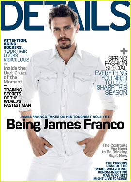 James Franco Covers 'Details' March 2013