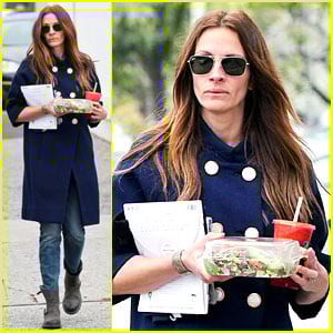 Julia Roberts: Healthy Salad Diet! | Julia Roberts | Just Jared