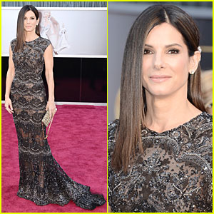 Sandra Bullock - Oscars 2013 Red Carpet