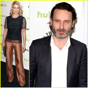 Andrew Lincoln & Laurie Holden: 'Walking Dead' at PaleyFest!