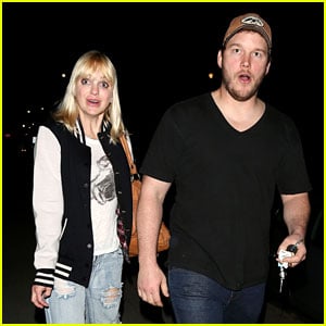 Anna Faris & Chris Pratt: Birthday Party Pair! | Anna Faris, Chris