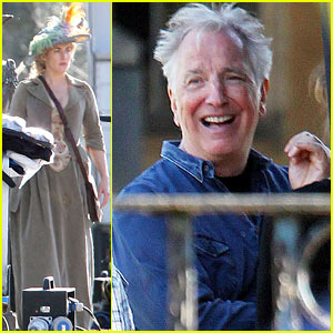Kate Winslet: Period Piece Costume on 'A Little Chaos' Set