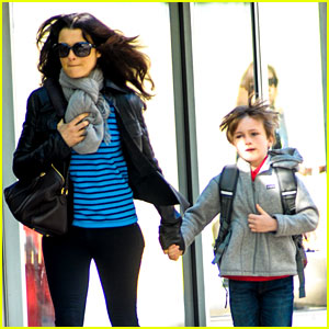Rachel Weisz: Post-Mother's Day Outing with Henry!