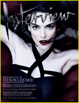 Winona Ryder Covers 'Interview' Magazine May 2013
