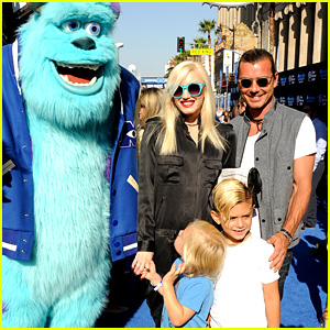 Gwen Stefani & Gavin Rossdale: 'Monsters University' Premiere with the Kids!