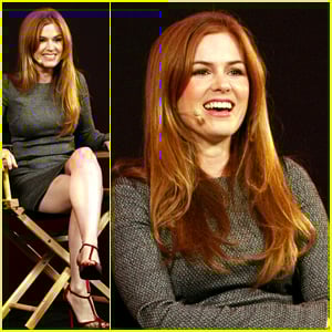 Isla Fisher: Apple Store Appearance in London!