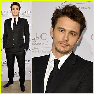 James Franco: Gucci Made to Measure Launch!