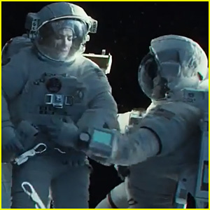 George Clooney & Sandra Bullock: New 'Gravity' Trailer - Watch Now!