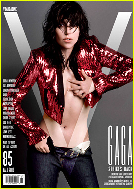 Lady Gaga Poses for 'V Magazine' Cover Feature
