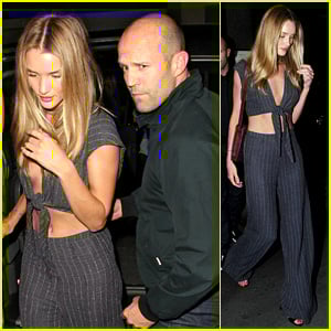 Rosie Huntington-Whiteley & Jason Statham: Cecconi's Couple!