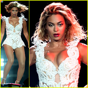 Beyonce Rocks New Outfit for Made in America Festival! (Video)