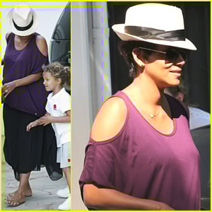 Halle Berry: Beverly Hills Playdate with Nahla | Celebrity Babies