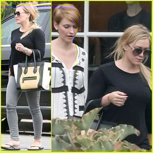 Hilary Duff: Girls Day Out with Lisa Stelly!