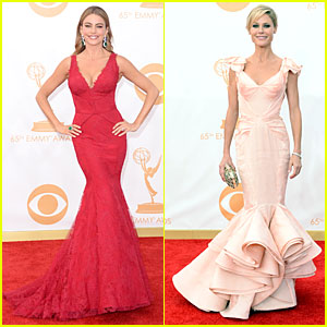 Sofia Vergara & Julie Bowen - Emmys 2013 Red Carpet