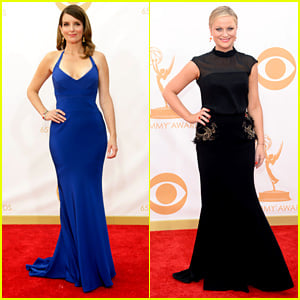 Tina Fey & Amy Poehler - Emmys 2013 Red Carpet
