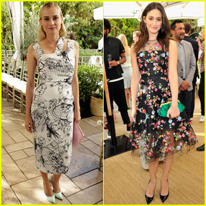 Diane Kruger & Emmy Rossum: CFDA & Vogue Fashion Fund 2013
