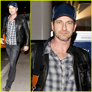 Gerard Butler is Back in Los Angeles After Trip to New York