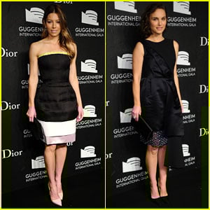Jessica Biel & Natalie Portman: Guggenheim Gala 2013 | Jessica Biel