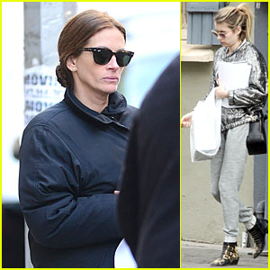 Julia Roberts: Bundled Up for 'The Normal Heart'!