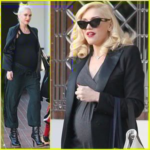 Gwen Stefani: Baby Bumpin' Lunch with the Family!