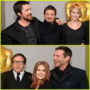 Jennifer Lawrence & Bradley Cooper: 'American Hustle' Academy Screening!
