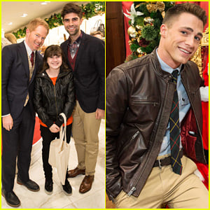 Jesse Tyler Ferguson & Colton Haynes: Brooks Brothers' Holiday Celebration
