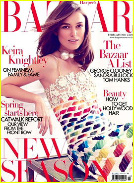 Keira Knightley Talks Feminism with 'Harper's Bazaar UK'
