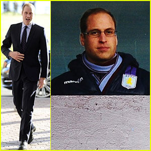 Prince William Receives Gift at Motorcycle Live Show!