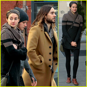 Shailene Woodley & Jared Leto Hang Out in New York City!