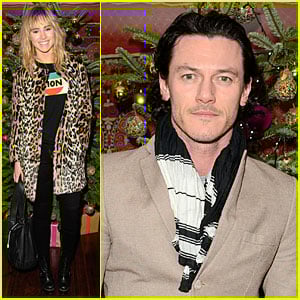Suki Waterhouse & Luke Evans: 'August: Osage County' Screening!