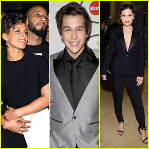 Alicia Keys & Austin Mahone: Clive Davis’ Pre-Grammy Gala 2014 2014