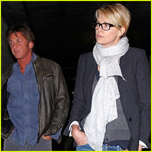 Charlize Theron & Sean Penn: Movie Date at ArcLight!