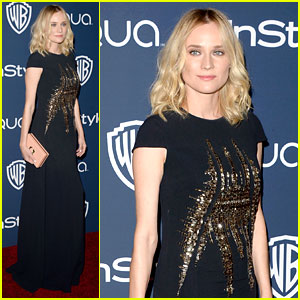 Diane Kruger - InStyle Golden Globes After Party 2014