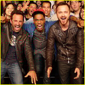 Aaron Paul & Kid Cudi: 'Need for Speed' Advance Screening!