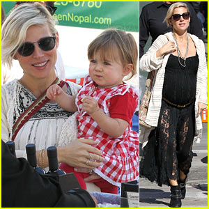 Elsa Pataky's Baby Bump Looks So Big During Weekend Outings!