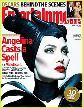 Angelina Jolie Covers 'Entertainment Weekly' As Maleficent!