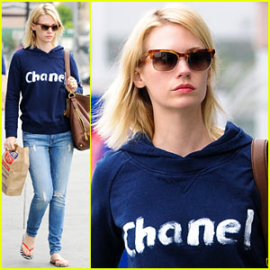 January Jones' 'Mad Men' Co-Star Jon Hamm Weighs In on Betty & Don Relationship