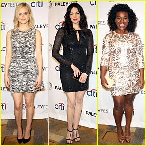 Taylor Schilling & Laura Prepon Are All About the Details for 'Orange is the New Black'!