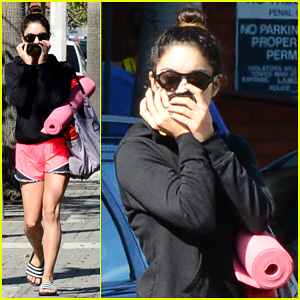 Vanessa Hudgens Steps Out for Sunday Yoga!