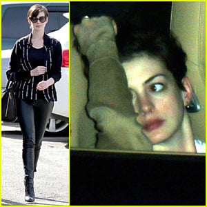 Anne Hathaway Spreads Word on 'No Smoking' in Many Different Languages!
