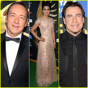 Priyanka Chopra & Kevin Spacey Hit Tampa for IIFA Awards with John Travolta!