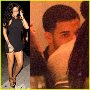 Rihanna Brings Drake to Her BFF's Birthday Dinner!