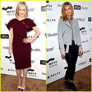 Taylor Schilling & Brie Larson Help Tell 'Reel Stories'