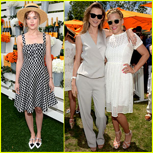 Dakota Johnson & Behati Prinsloo Check Out a Polo Match!