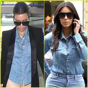 Kim Kardashian Repeats Same Shirt Two Days in a Row After Shopping for Wedding Dresses