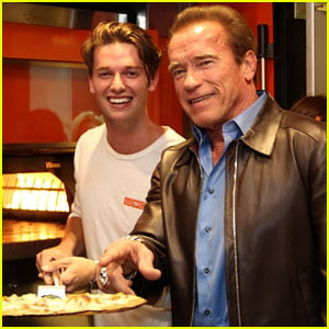 Patrick Schwarzenegger Celebrates the Opening of Blaze Pizza with Family and Celeb Friends!