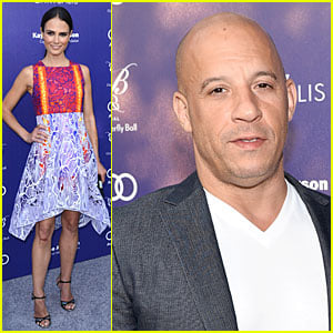 Jordana Brewster & Vin Diesel Take 'Fast & Furious' Break For Chrysalis Butterfly Ball!
